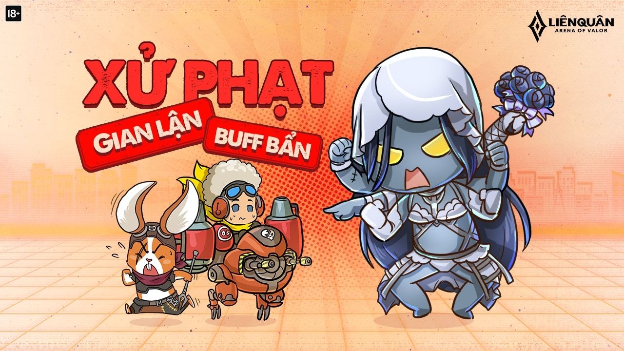 Tố cáo buff bẩn để Garena trừng phạt người chơi gian lận