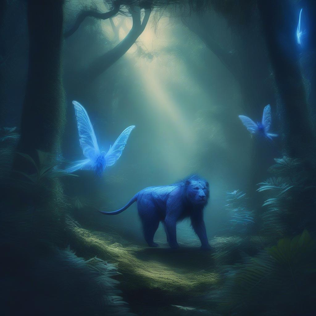 Bùa xanh trong Liên Quân xuất hiện ở khu vực rừng gần đường giữa.