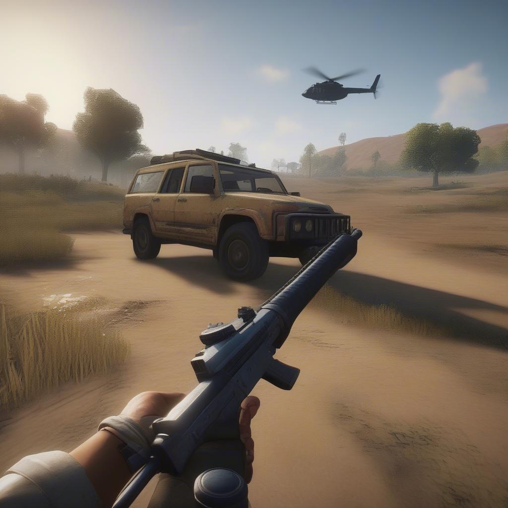 Một tình huống săn đuổi đơn lẻ trong PUBG minh họa cách đọc tình huống chính xác.