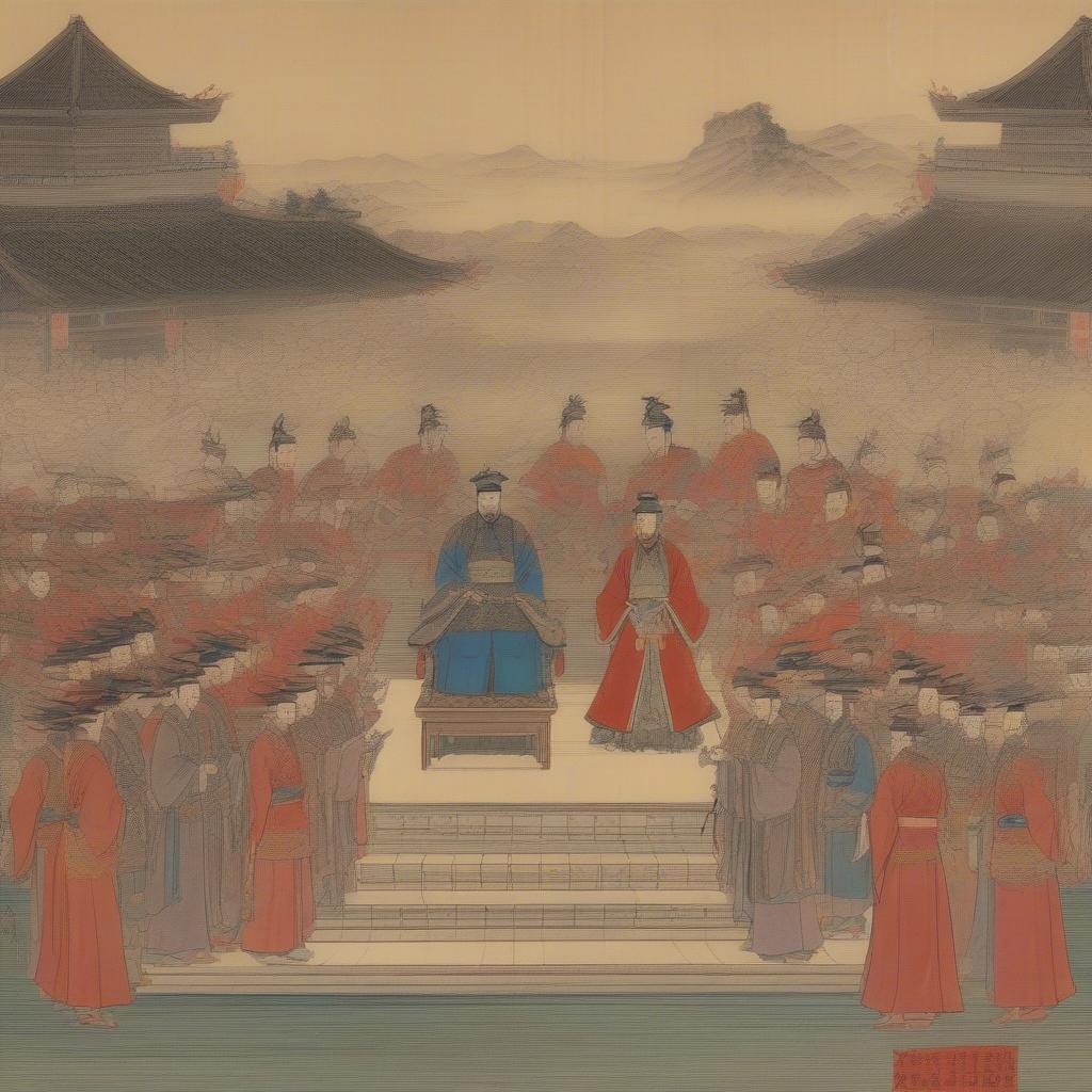 tranh-ve-cao-phi-dang-len-ngoi-hoang-de-khien-khong-it-nguoi-bat-binh