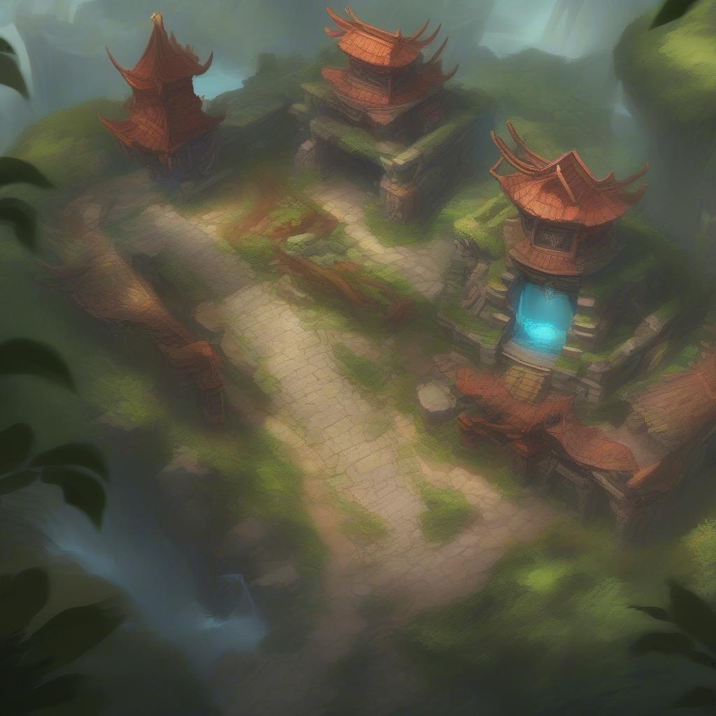 Hình ảnh đường rồng trong Liên Minh Huyền Thoại