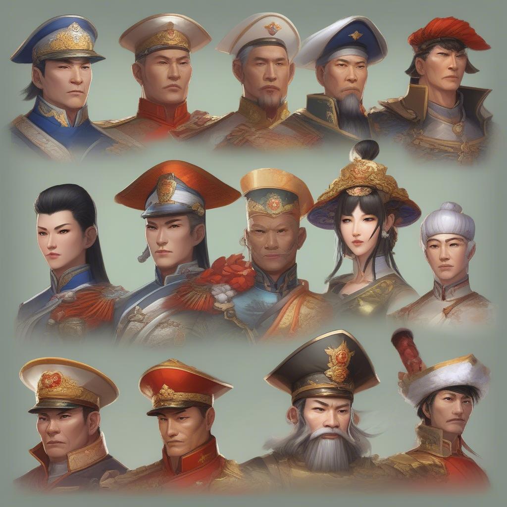 Hệ thống tướng đa dạng trong Vân Trường Tam Quốc