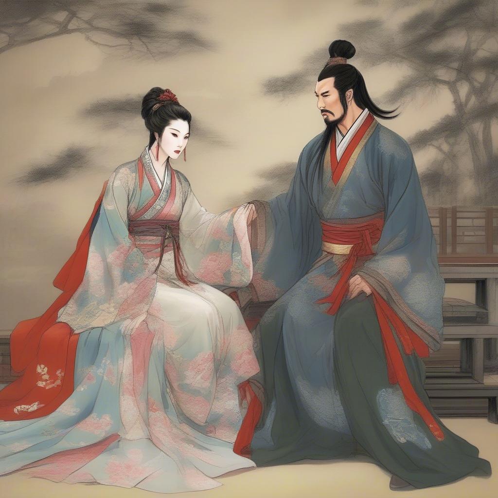 Lữ Bố và Điêu Thuyền