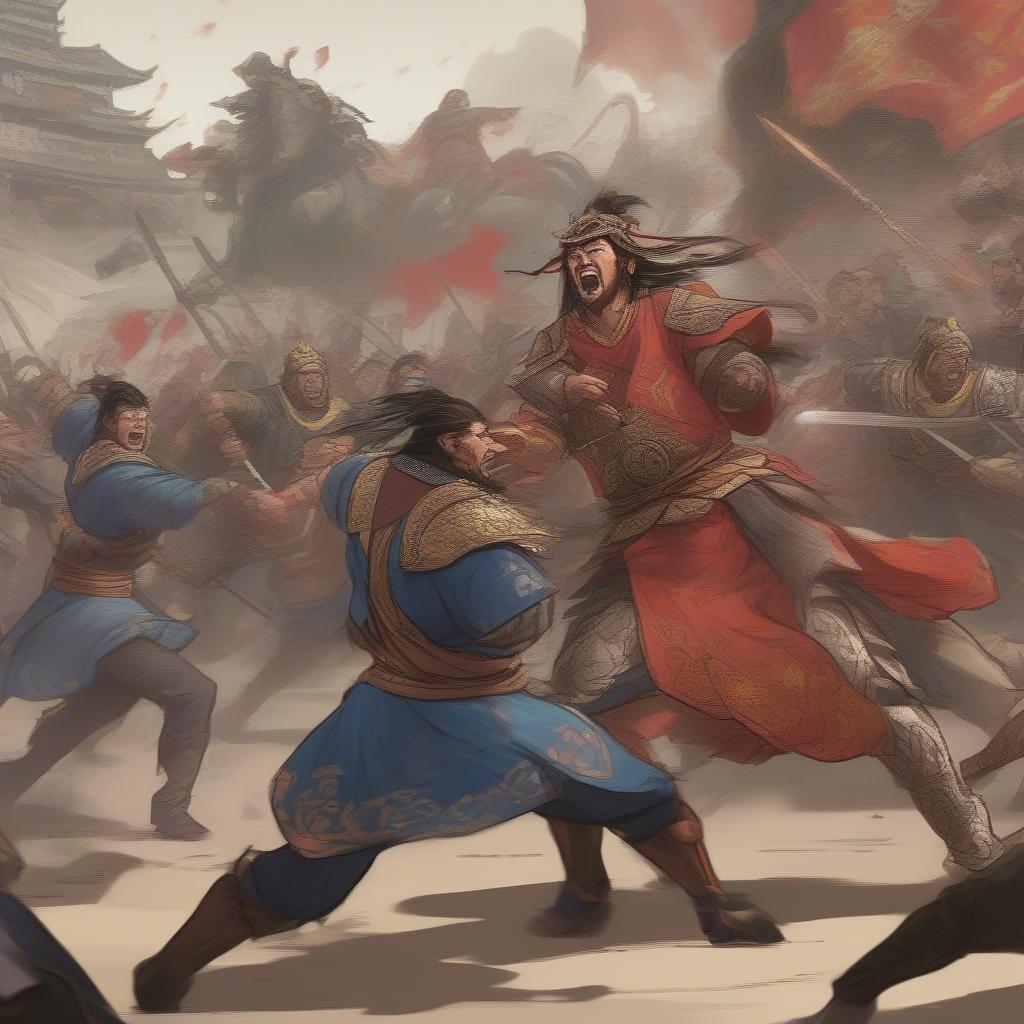 người dân xem game về tào tháo rượt