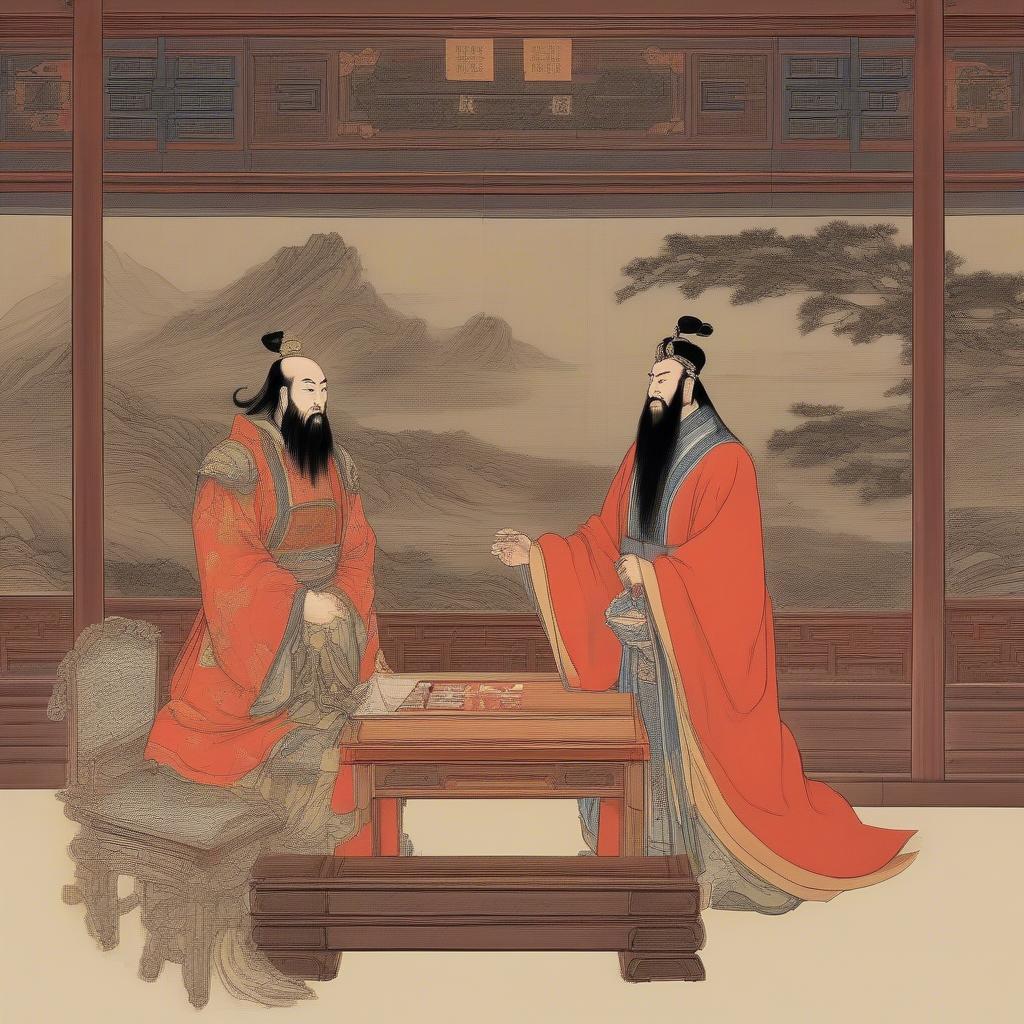 Quách Gia gặp gỡ Tào Tháo