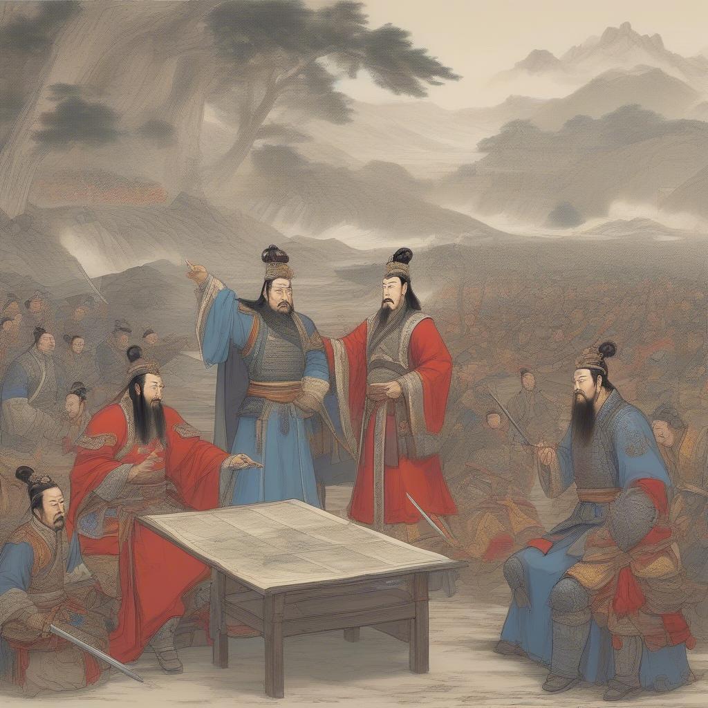 Quách Gia hiến kế cho Tào Tháo trong trận Quan Độ