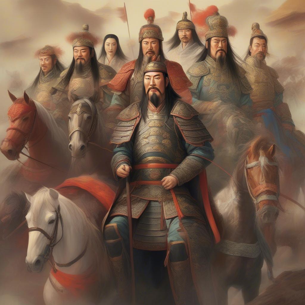 Các tướng lĩnh nổi tiếng thời Tam Quốc