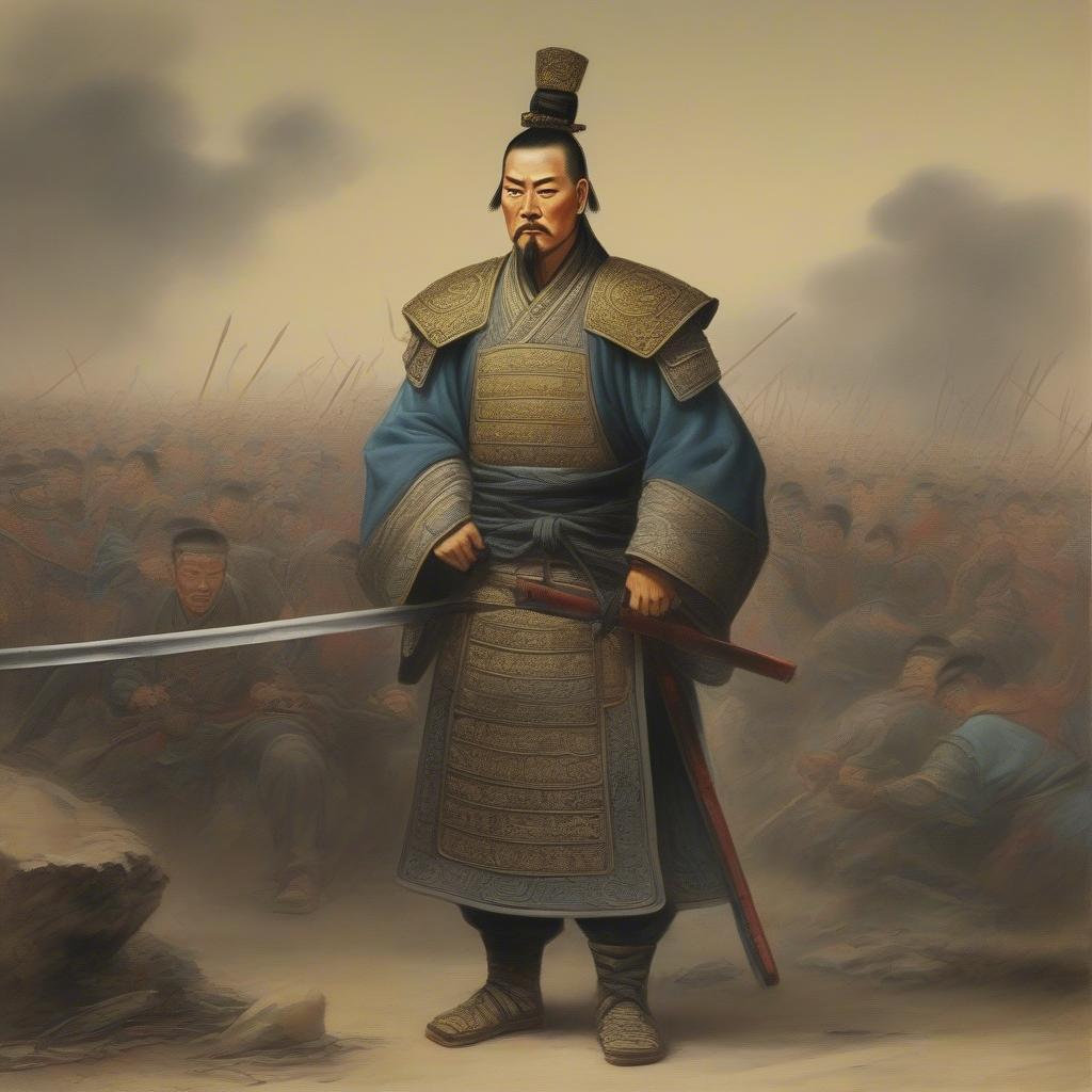 Cao Thuận bị bắt tại Hạ Bì