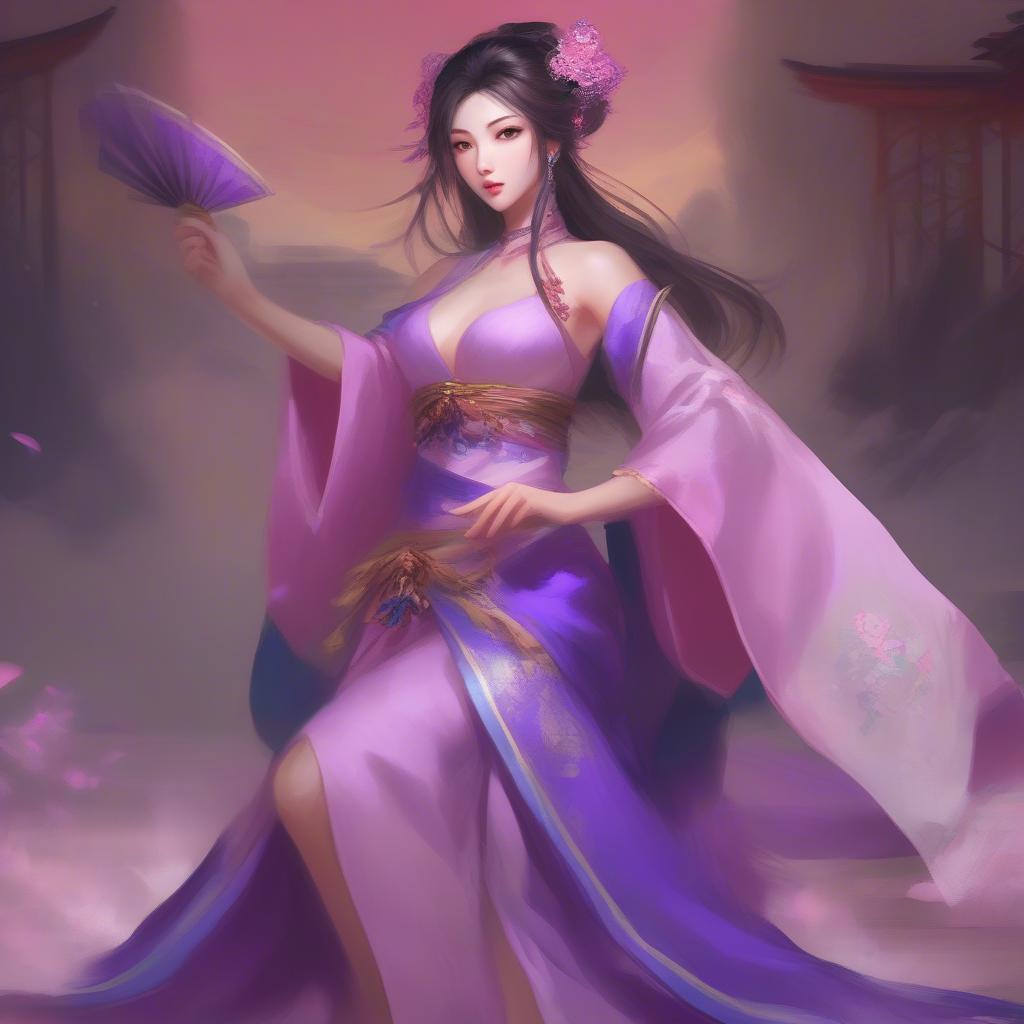 dieu thuyen trong game chien thuat my nu quyen ru