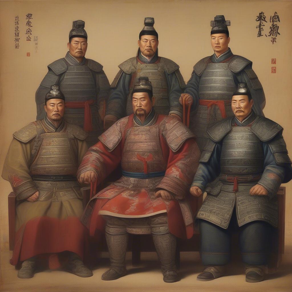 Hàn Đương trong hàng ngũ các tướng lĩnh Đông Ngô