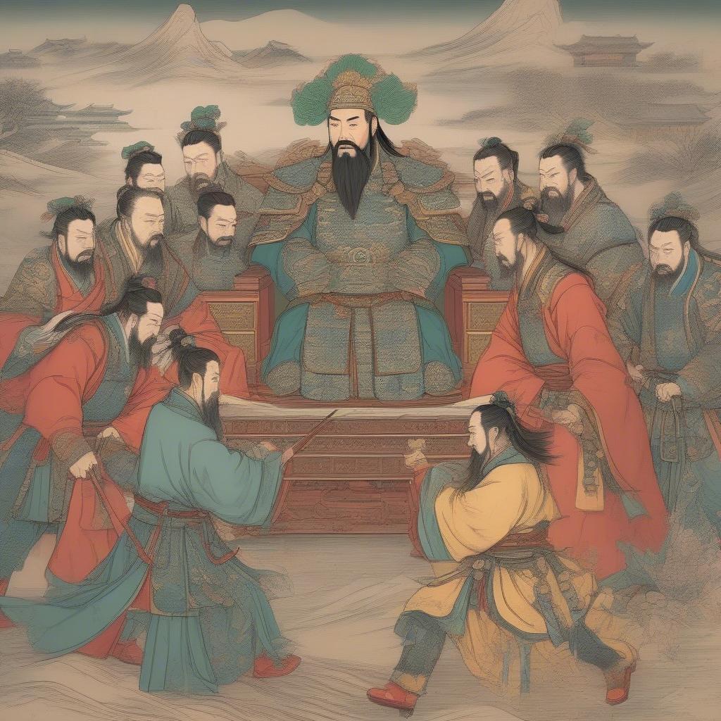 lưu-bị-kết-giao-và-thu-phục-nhân-tài-thể-hiện-tầm-quan-trọng-của-mối-quan-hệ-trong-lập-nghiệp