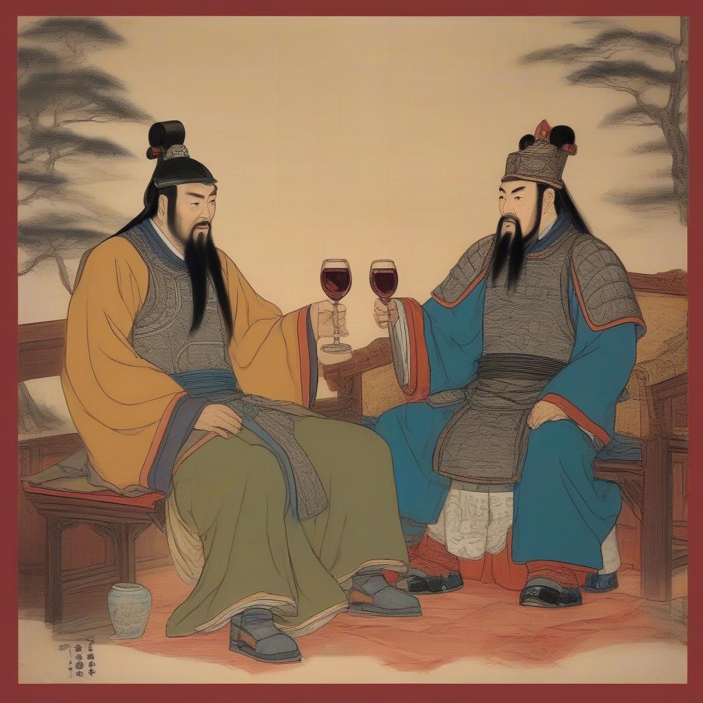 luu-bi-va-tao-thao-cung-ngoi-uong-ruou-thao-luan-ve-anh-hung