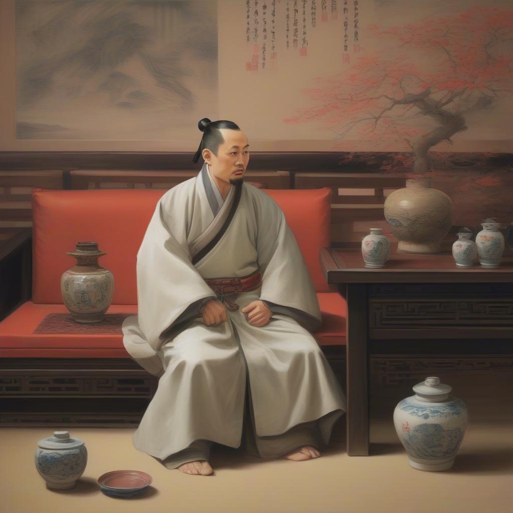 lưu-chương-thể-hiện-sự-tin-tưởng-vào-trương-tùng