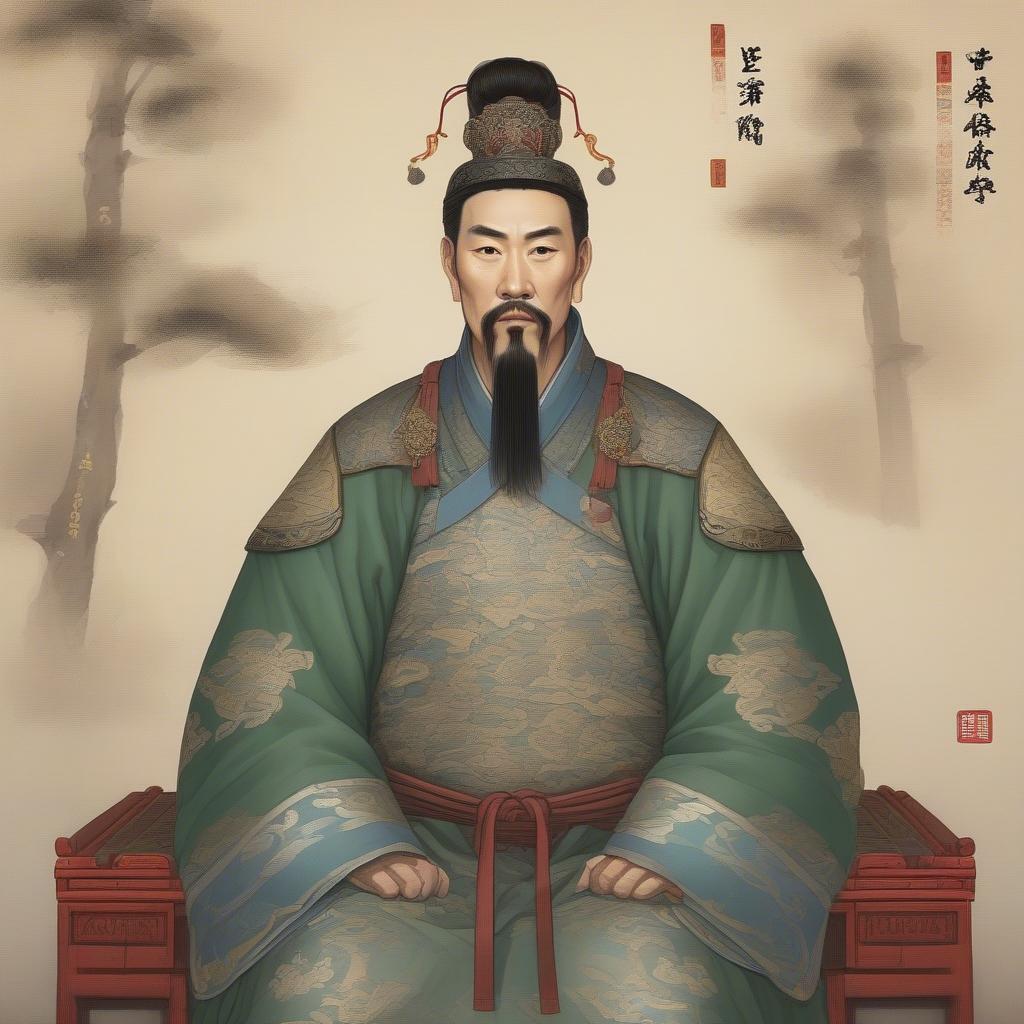 chân dung lưu huyền đức