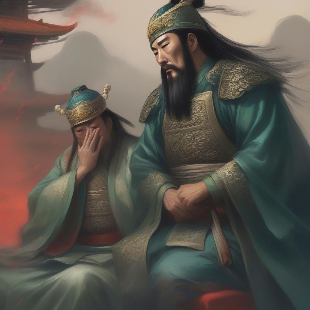 quan vũ qua đời lưu bị đau buồn khôn xiết