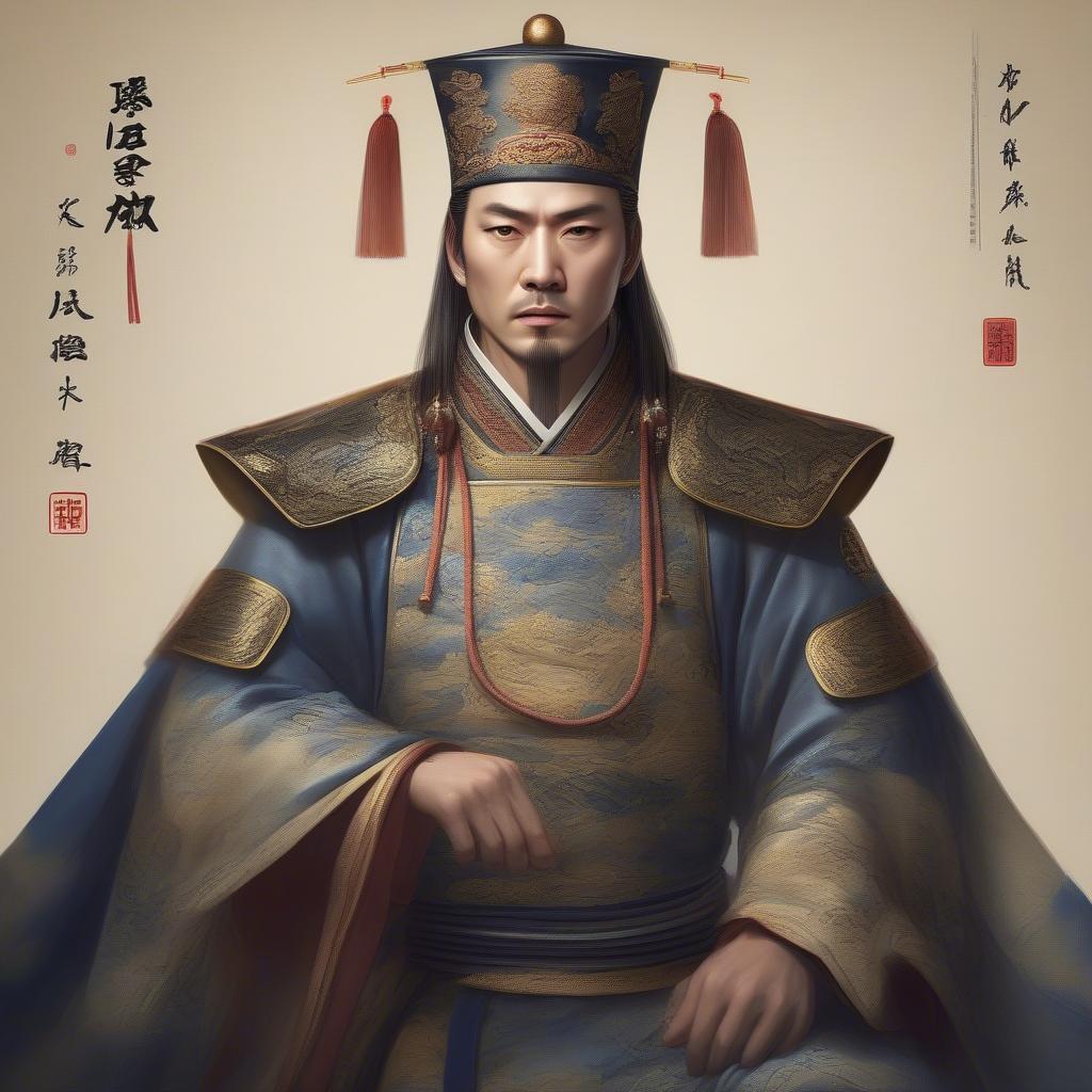 Tào Phi, vị vua khai quốc nhà Ngụy, người có tài văn chương và tham vọng lớn.