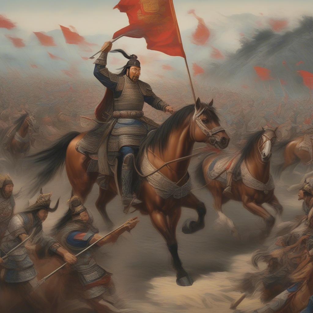 tào tháo chỉ huy quân đội trong trận quan độ
