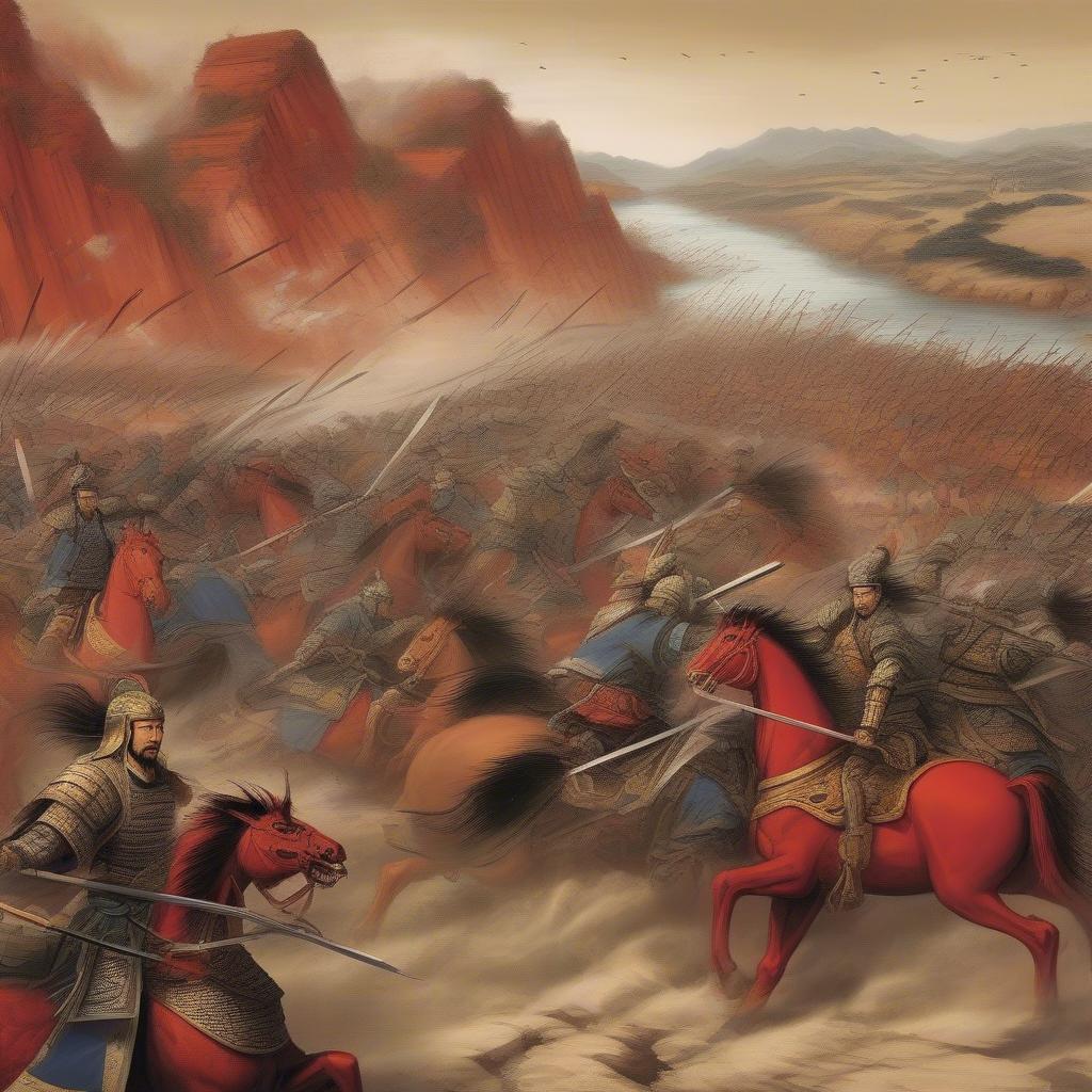 Lưu Bị liên minh với Tôn Quyền chống Tào Tháo trong trận Xích Bích lịch sử