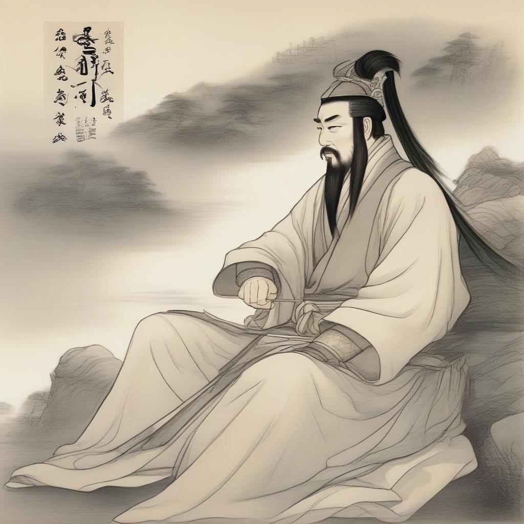 tư mã ý trầm tư suy nghĩ về lời của tào tháo