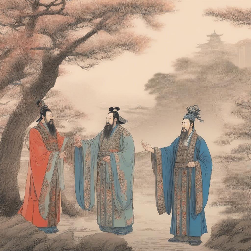 ba anh em lưu bị quan vũ trương phi kết nghĩa