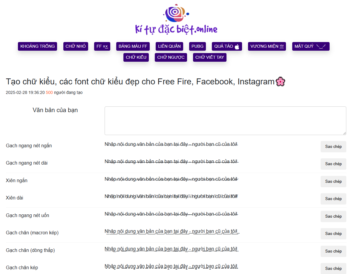 Kí tự đặc biệt là gì và tại sao được giới trẻ ưa chuộng?